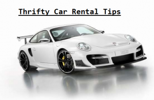 Thrifty Car Rental Tips